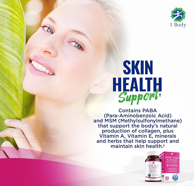 1 Body Hair Skin Nails Vitamin Complex - Image 8