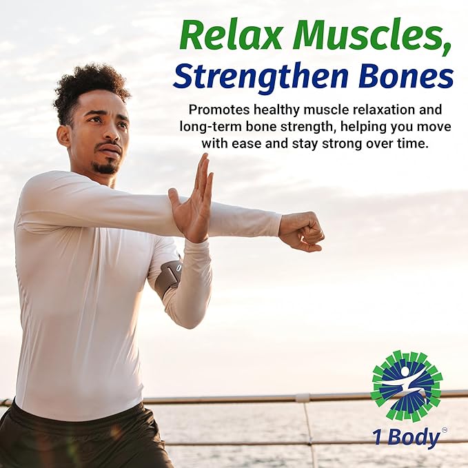 1 Body Magnesium Glycinate Complex, High Absorption Magnesium Supplement - Image 5