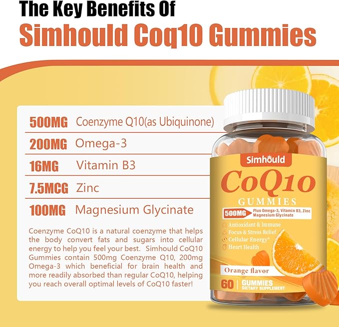 1 Pack CoQ10 500MG Gummies - Image 3